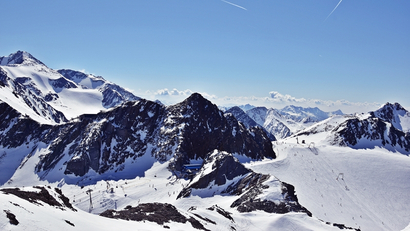 Winterliches Bergpanorama